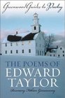 The Poems of Edward Taylor  A Reference Guide