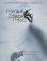 Student Solutions Manual/Study Guide Volume 1 for Serway's Essentials of College Physics