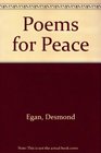 Poems for Peace With an Introduction By Sen McBride