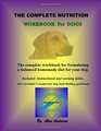 The Complete Nutrition Workbook for Dogs