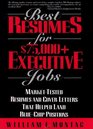 Best Resumes for 75000 Executive Jobs