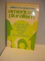 American Pluralism A Study of Minority Groups and Social Theory