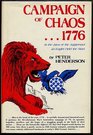 Campaign of chaos1776 In the jaws of the juggernaut an eaglet held the stars
