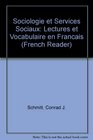 Sociologie Et Services Sociaux Lectures Et Vocabulaire En Francais