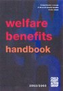 Welfare Benefits Handbook