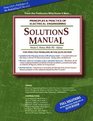 Solutions Manual Principles  Practice of Electrical Engineering