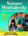 Science Worksheets Don't Grow Dendrites 20 Instructional Strategies That Engage the Brain