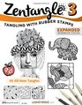 Zentangle 3 Expanded Workbook Edition Tangling with Rubber Stamps