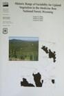 Historic range of variability for upland vegetation in the Medicine Bow National Forest Wyoming