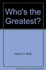 Who's the Greatest Jesus Talks about Greatness Mattew 1819 191315 201728 John 131217 for Children