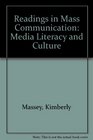 Readings In Mass Communication: Media Literacy and Culture
