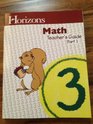 Horizons Math 3 (Horizons Math Teacher's Guides)
