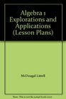 Algebra 1 Explorations and Applications