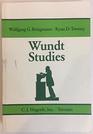 Wundt Studies a Centennial Collection