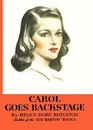Carol Goes Backstage (Carol Page Series, Volume 1)