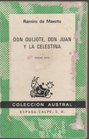 Don Quijote Don Juan y La Celestina