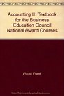 Accounting II  Textbook for the Business Education Council National Award Courses