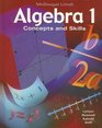 Algebra 1 Concepts and Skills