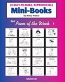 MiniBooks For Poem Of The Week 1 20 EasyToMake Reproducible MiniBooks