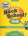 Speak in a Week Back to School Italian (Italian Edition)