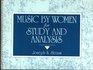 Music by Women for Study and Analysis