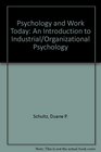 Psychology and Work Today An Introduction to Industrial and Organizational Psychology