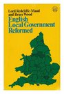 English Local Government Reformed