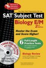 SAT Subject Test Biology E/M w/CDROM   The Best Test Prep for the SAT