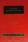 California Construction Law 2002 Cumulative Supplement