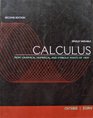 Single Variable Calculus From Graphical Numerical and Symbolic Points of View