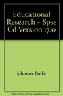 BUNDLE Johnson Educational Research  SPSS CD Version 170