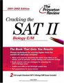 Cracking the SAT II Biology E/M 20012002 Edition