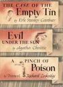 Detective Book Club The Case of the Empty Tin / Evil Under the Sun / A Pinch of Poison