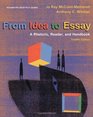 From Idea to Essay A Rhetoric Reader  Handbook 2009 MLA Update Edition