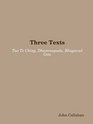 Three Texts Tao Te Ching Dhammapada Bhagavad Gita
