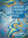 Laboratory Experiments in College Physics