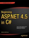 Beginning ASPNET 45 in C