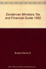 Zondervan Ministers Tax and Financial Guide 1992