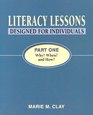 Literacy Lessons Designed for Individuals Part One Why When and How