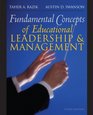 Fundamental Concepts of Educational Leadership