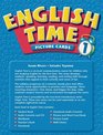 English Time 1 Picture  Word Card Book