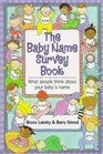 The Baby Name Survey Book What People Think About Your Baby's Name