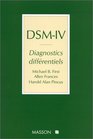 DSMIV  diagnostics diffrentiels