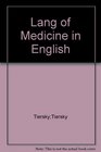 Language of Medicine in English