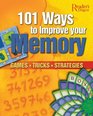 101 Ways to Improve Your Memory Games Tricks Strategies