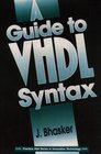 A Guide to VHDL Syntax