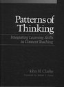 Patterns of Thinking Integrating Learning Skills in Content Teaching