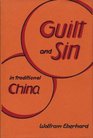 Guilt and Sin in Traditional China