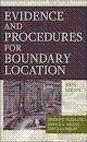 Evidence and Procedure for Boundary Location