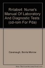 Rnlabs4 Nurse's Manual Of Laboratory And Diagnostic Tests